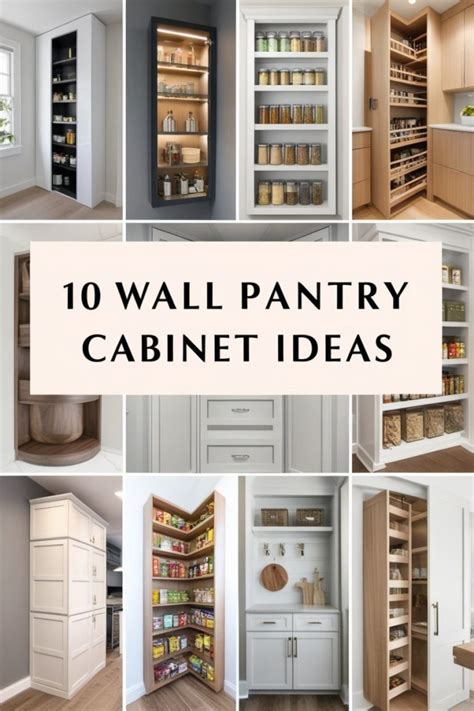 Pantry Wall Storage Ideas