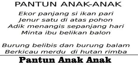 Pantun Anak Metal