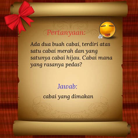 Pantun Teka Teki Dan Jawapan