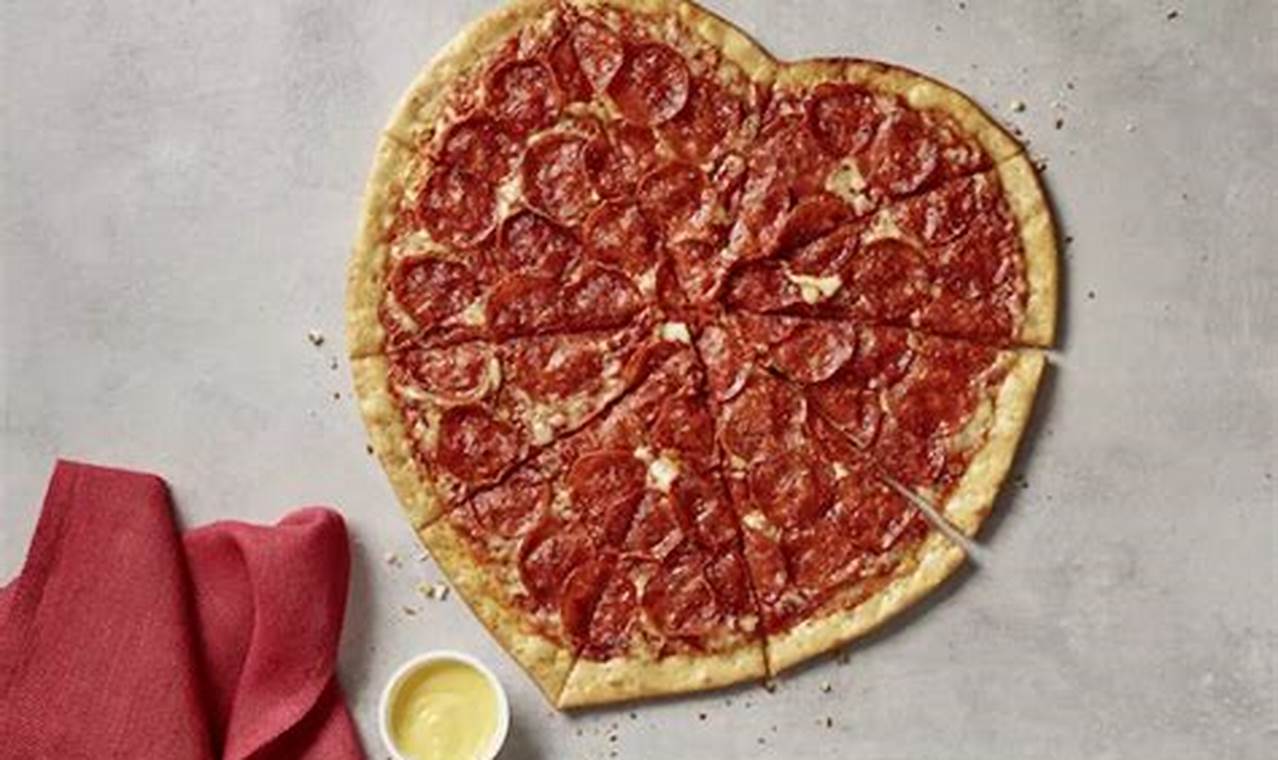 Papa John'S Heart Shaped Pizza 2024