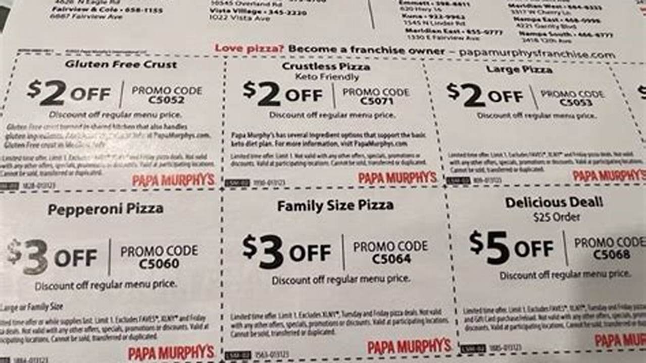 Papa Murphy'S Promo Code February 2024