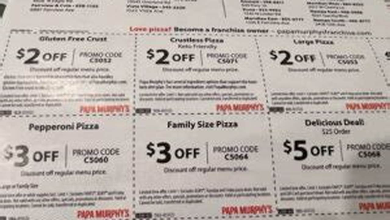 Papa Murphys Promo Code Oct 2024