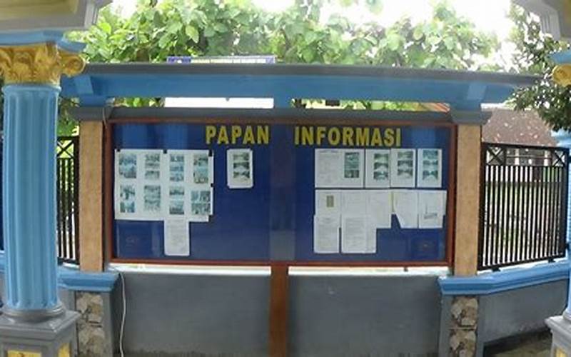 Papan Informasi