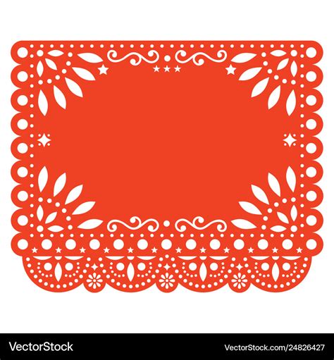 Papel Picado Template Printable