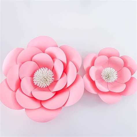 Paper Flower Template 3D