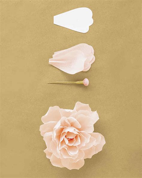 Paper Flower Templates Martha Stewart