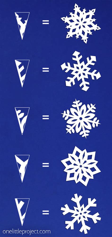 Paper Snowflake Template Printable