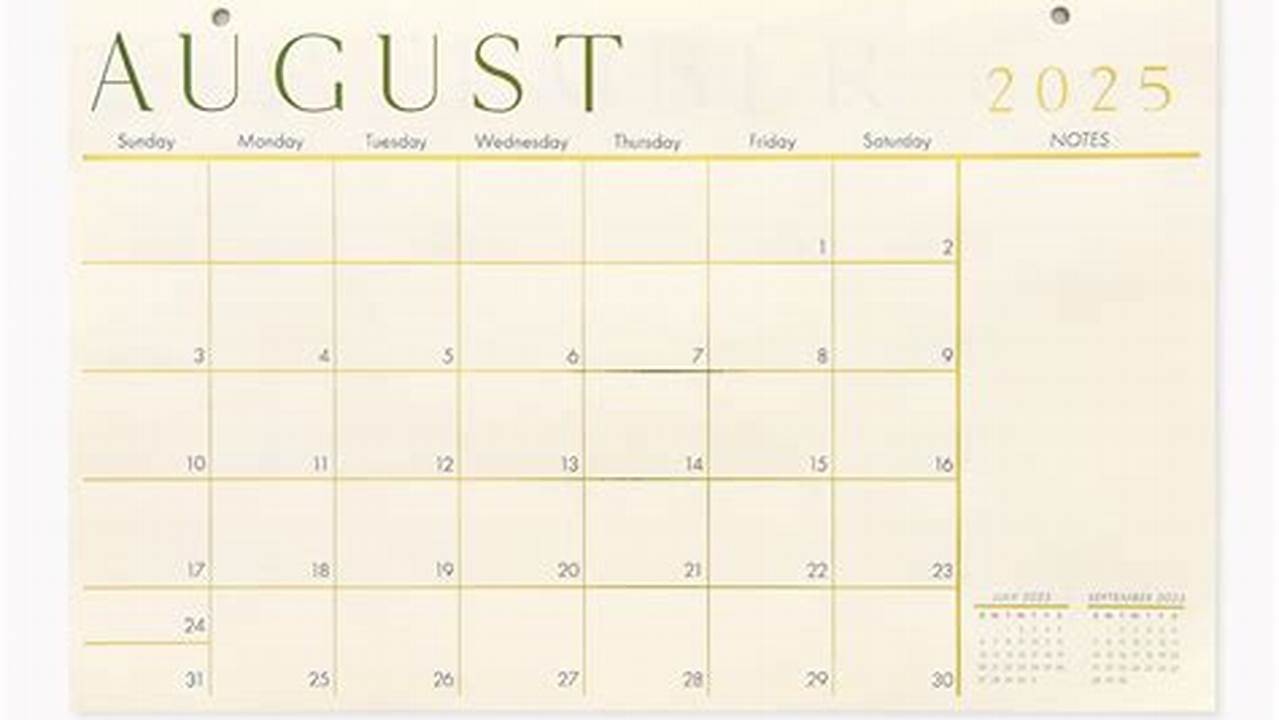 Paper Source Calendar 2025