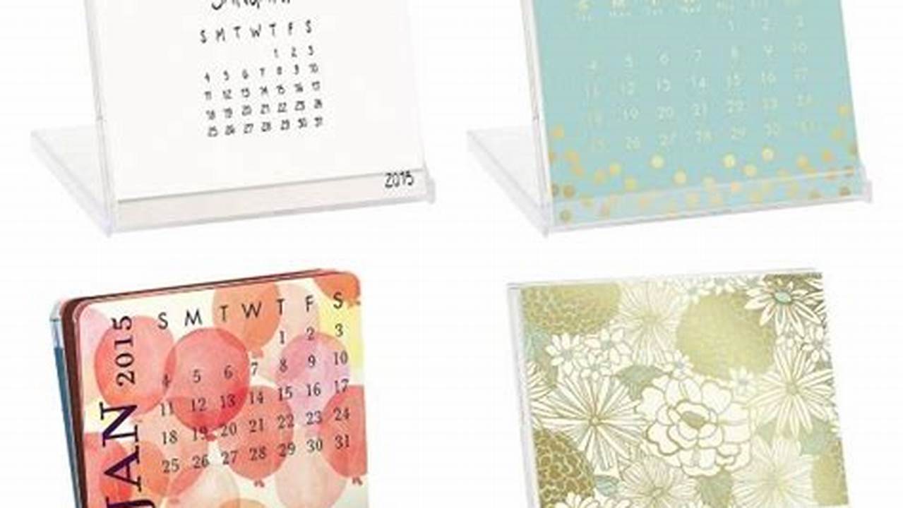 Paper Source Desk Calendar