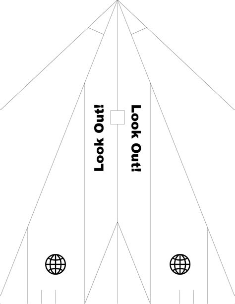 Paper Aeroplane Printable