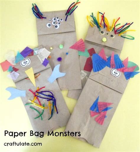 Paper Bag Monsters