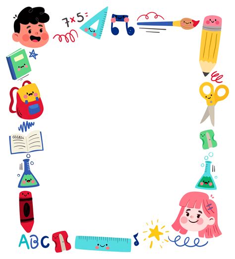 Free Simple Beautiful Borders For Projects On Paper, Download Free