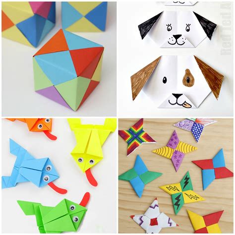 Shine Kids Crafts Paper Crafts for Kids funny folding (2)