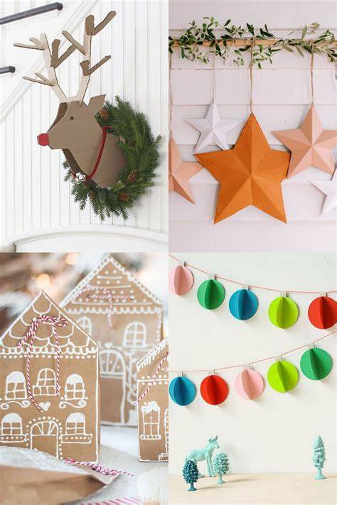 Paper Craft Christmas Decorations DIY Ideas