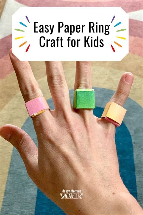 Paper Craft Ring Tutorials Easy DIY Projects