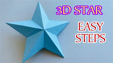 Paper Craft Step By Step Star