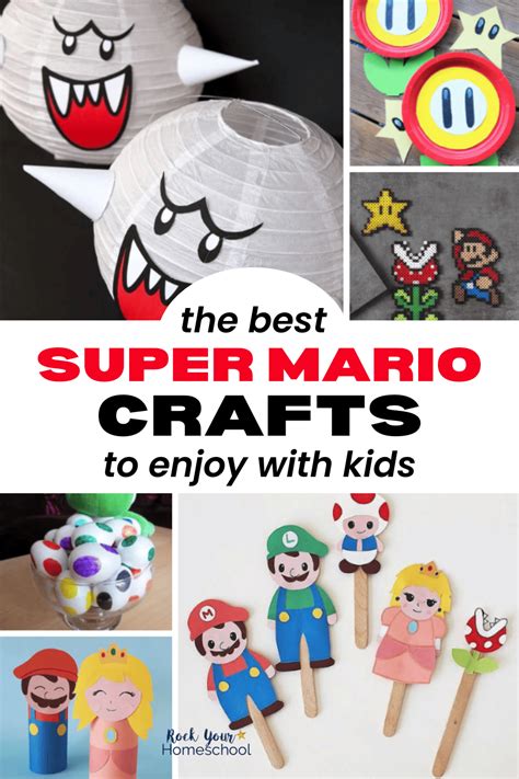 Paper Crafts Mario DIY Projects Ideas