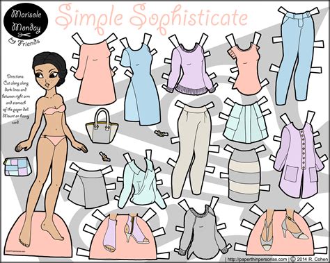 Paper Doll Printable Free