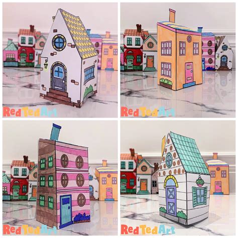 Paper House Models Printable