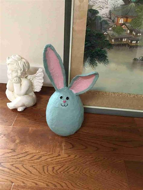 Paper Mache Easter Rabbit