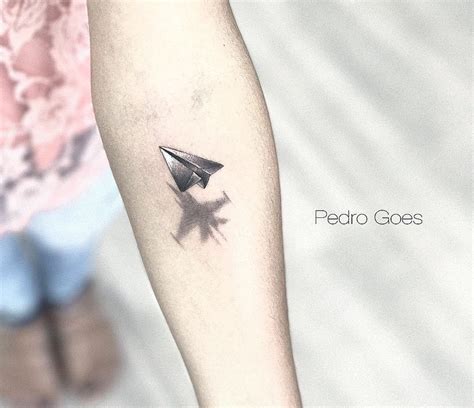 Paper Plane Tattoo