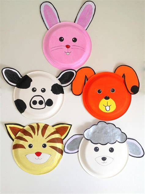 Paper Plate Animals