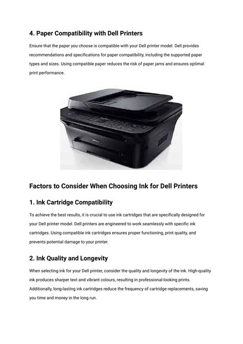 Paper Quality and Medium Compatibility