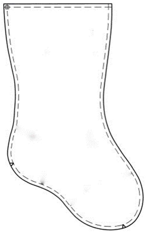 Paper Stocking Template