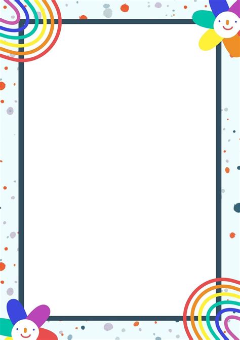 Paper Template With Border