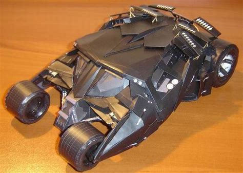Papercraft Batman Car
