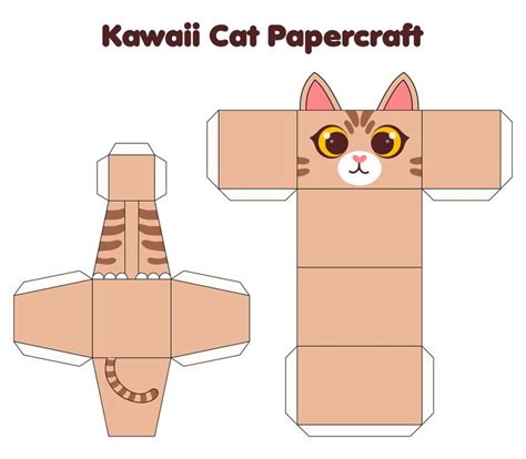 Papercraft Cat Template