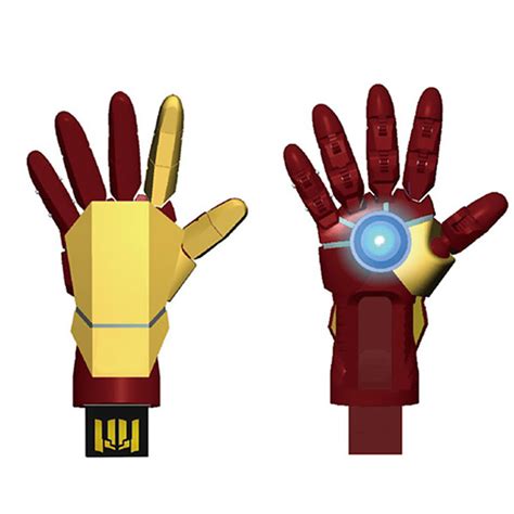Papercraft Iron Man Glove Template