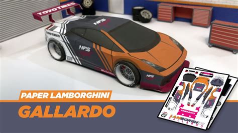 Papercraft Sport Car