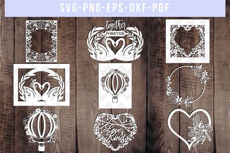 Download Papercut Floral Bundle Files DXF Files