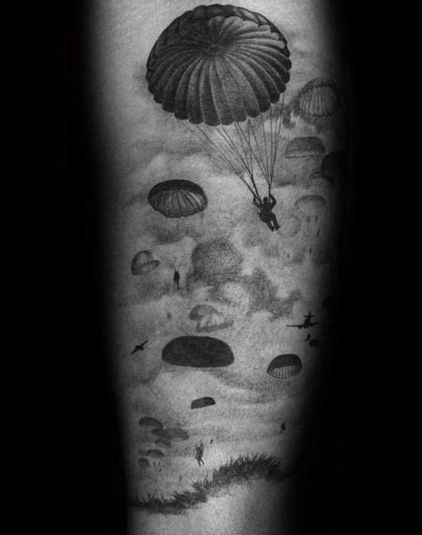 14+ Parachute Tattoo Designs, Ideas Design Trends
