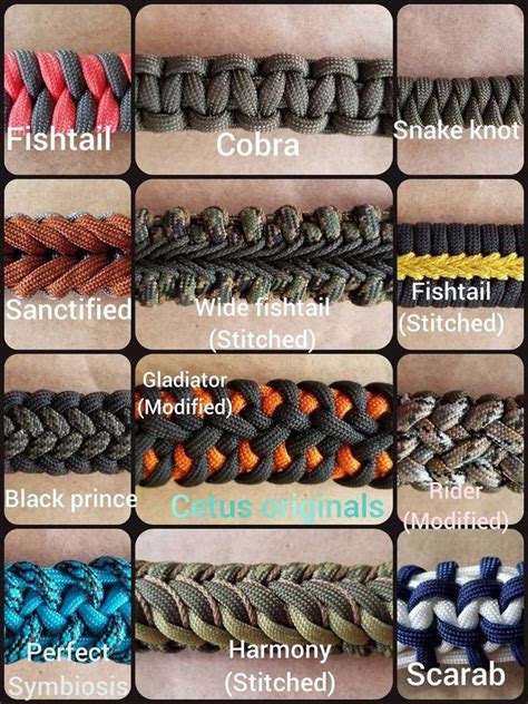 Paracord Braid Patterns