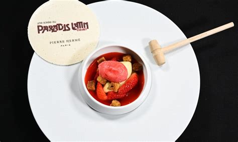 Paradis Latin Dinner menu