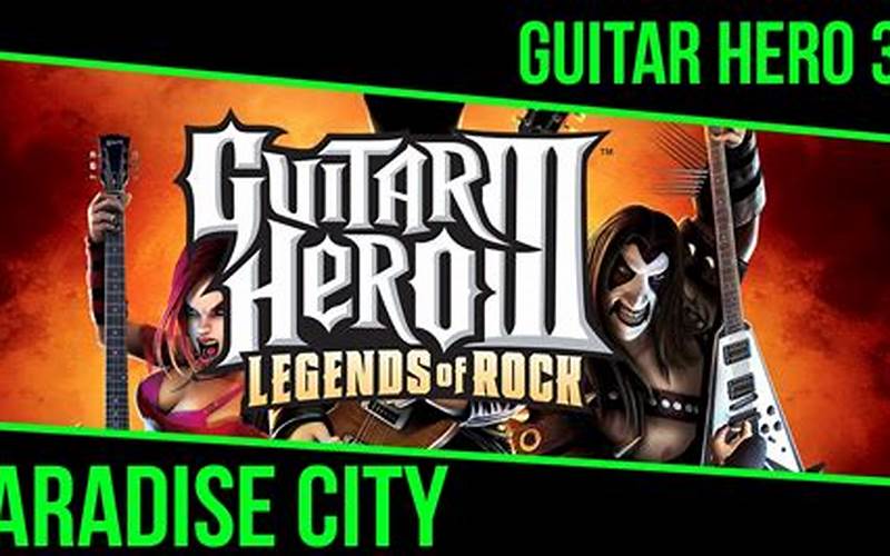 Paradise City Guitar Hero Guns N Roses