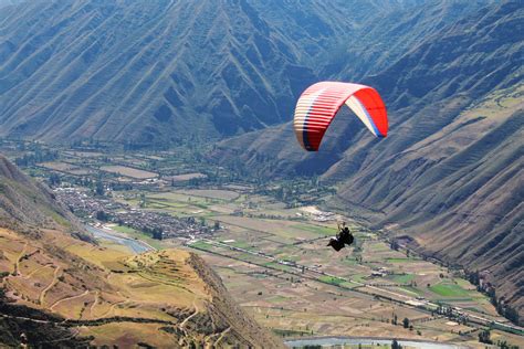 Paragliding Launch Sacred Valley