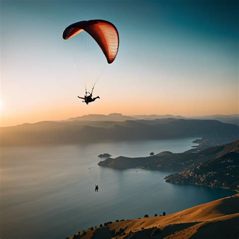 Paragliding flight