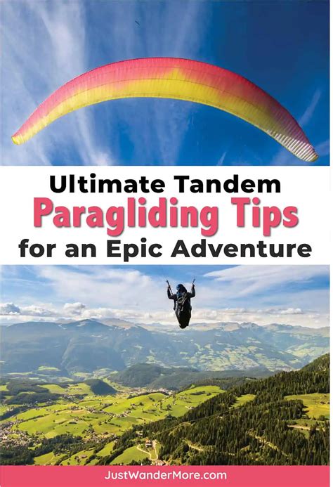 Paragliding tips