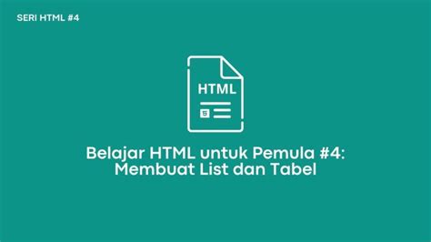 Paragraf list dan tabel SEO