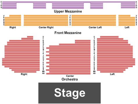 Paramount Peekskill Seating Chart