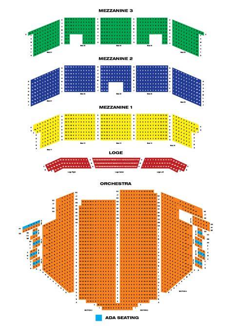 Paramount Theater Seattle Wa Seating Chart