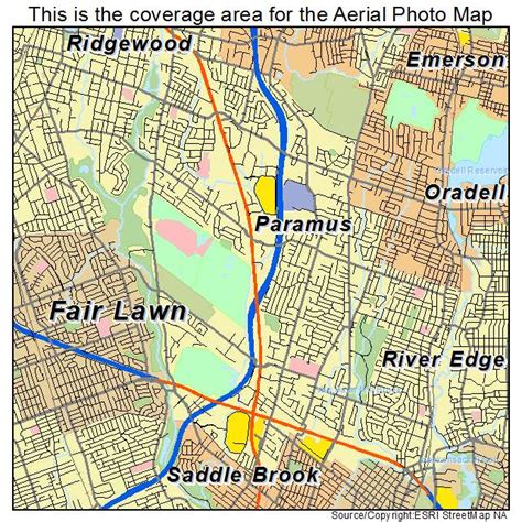 Paramus, NJ Map