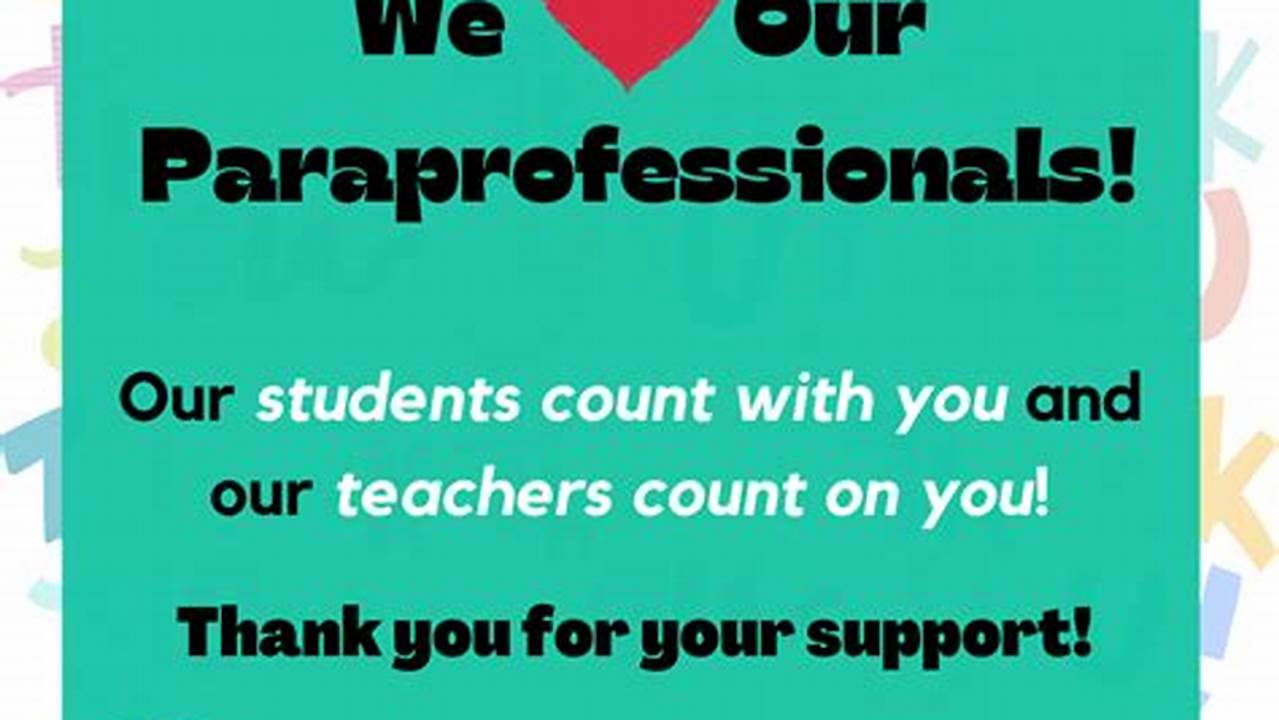 Paraprofessional Day 2025