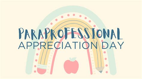 Paraprofessional Appreciation Day 2024