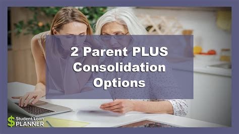 Parent PLUS Loan Consolidation