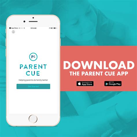 Image of Parent Cue app interface