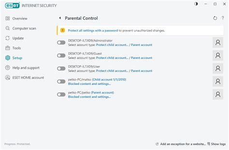 Membatasi akses internet untuk anak